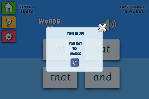 Fast Reader - Sight Words screenshot 2
