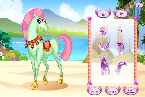 Make Horse Beautiful - White Horse screenshot 3