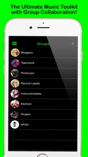 Teamwork: Music Collaboration Tools with Tuner & Group Messa(圖1)-速報App