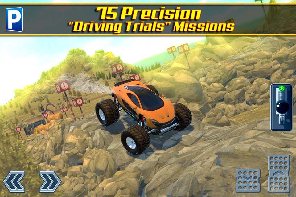 Offroad 4x4 Truck Trials Parking Simulator 2 a Real Stunt Car Driving Racing Sim screenshot 2