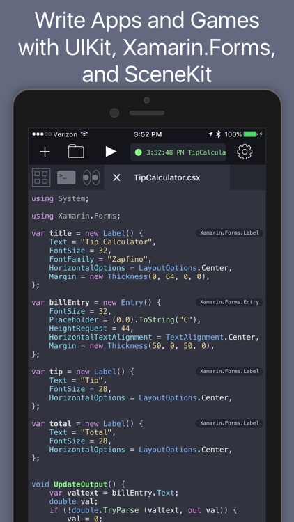 Continuous .NET C# and F# IDE screenshot-4