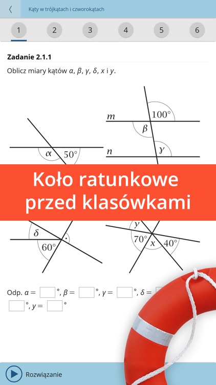 Matnau! Lite – szybkie powtórki przed klasówkami z matematyki dla liceum i technikum, filmy z rozwiązaniami i zadania sprawdzające