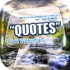 Daily Quotes Inspirational Maker “ Cool Waterfall ” Fashion Wallpaper Themes Pro
