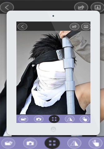 Ninja Costplay Suit Maker- New Photo Montage With Own Photo Or Camera screenshot 3