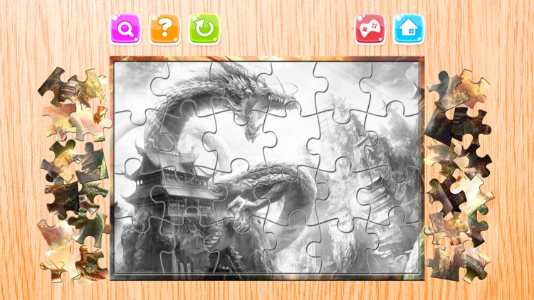 Cartoon Puzzle Jigsaw Puzzles Box for Fantasy screenshot-3