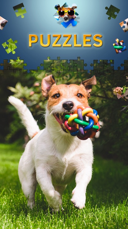 Dogs Jigsaw Puzzle Game free