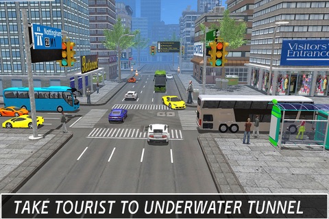 Tourist Bus Underwater Tunnel screenshot 4