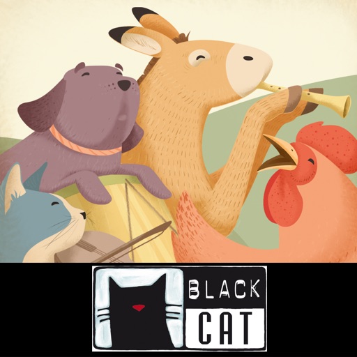 The Musicians of Bremen - Black Cat for kids icon