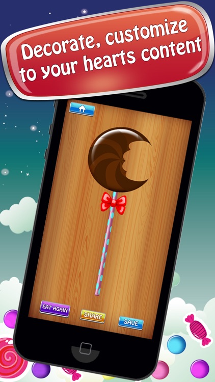 Candy floss dessert treats maker - Satisfy the sweet cravings! Iphone paid version