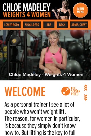 Chloe Madeley Weights 4 Women screenshot 3