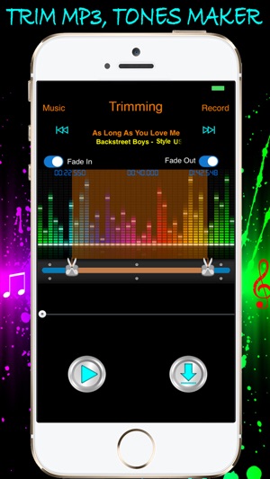 Music MP3 Cutter Free - Audio Trimmer, Voice Recorder & Ring(圖4)-速報App