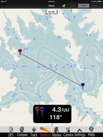 Lake Powell Nautical Chart Pro screenshot 2