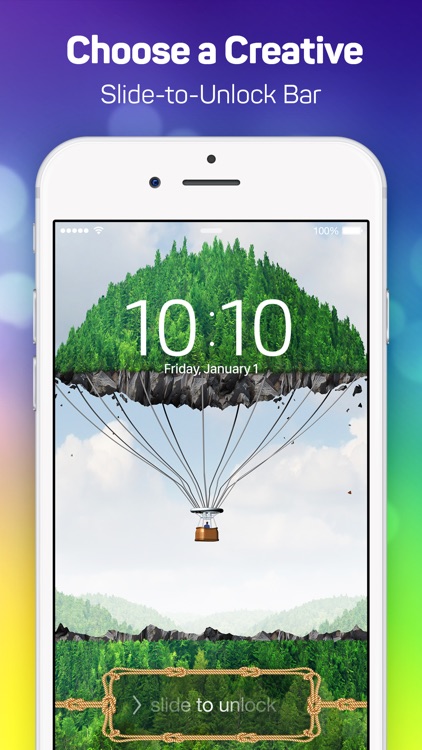 Lock Screen Designer Free - Lockscreen Themes and Live Wallpapers for iPhone. screenshot-3