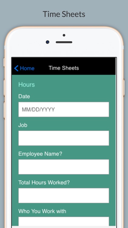 Employee Time sheet App