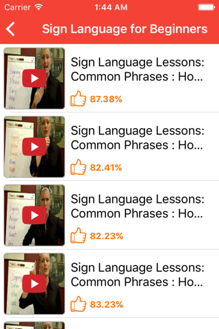 American Sign Language Guide screenshot 4