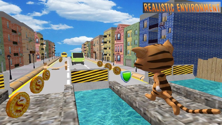 City Animals Road Rush Endless Run: Cat & Dog City Run Action Pro