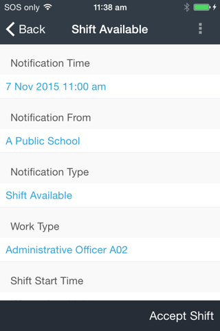 Schools Worker First2Click screenshot 3