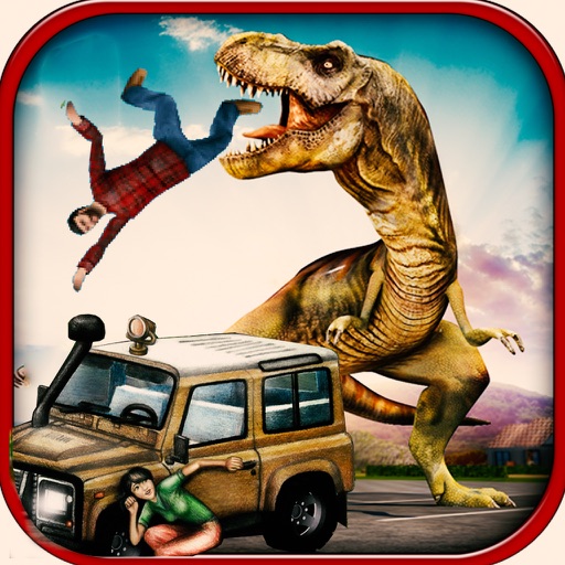2016 Dinosaur Simulator Park : Dino City Fighting World Survival Game iOS App