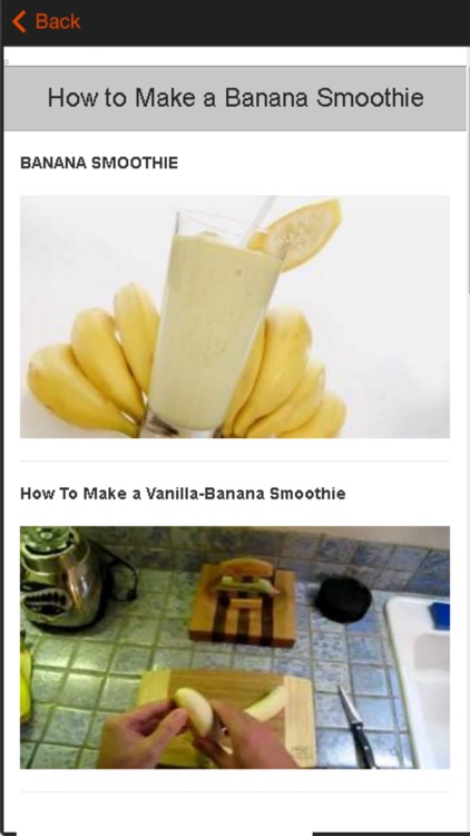 Fruit Smoothie Recipes - Learn How To Make a Smoothie screenshot-3
