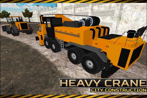 Heavy Crane City Construction 3D - Operate & Drive Heavy Duty Construction Trucks in Real City screenshot 3