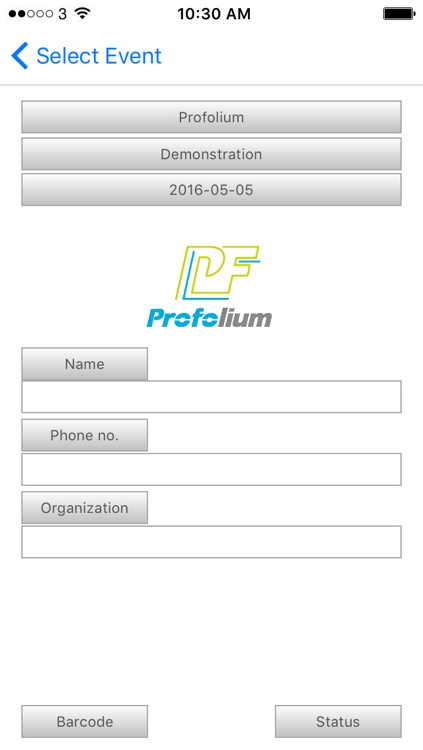 Profolium Guest Attendance System