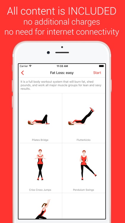 Fat Burning Workout - Your Personal Fitness Trainer for losing weight and gain muscle screenshot-0