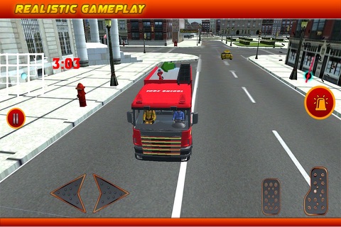 Fire Fighter Hero City Rescue screenshot 2