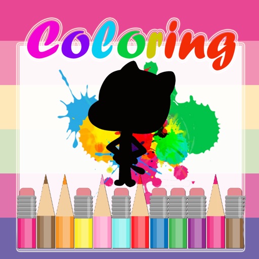 Kids Coloring Book Amazing Gumball Edition icon