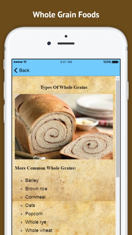 Benefits of Whole Grain Foods screenshot-3