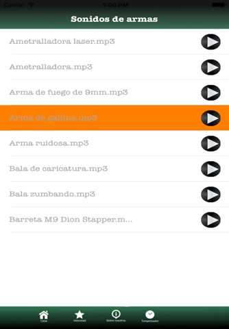 Sonidos de armas screenshot 3