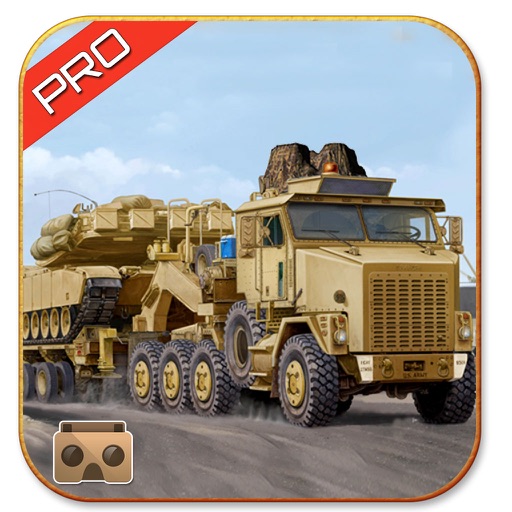 VR Army Cargo Truck Drive Pro Icon