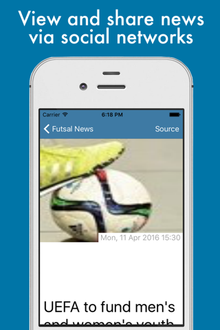 Football News - Futsal Edition screenshot 3