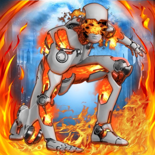 Cyborg Fire Jump - Steel Robot Strike iOS App