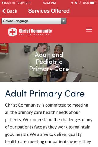 Christ Community Health Services screenshot 3