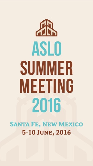 ASLO 2016 Summer Meeting