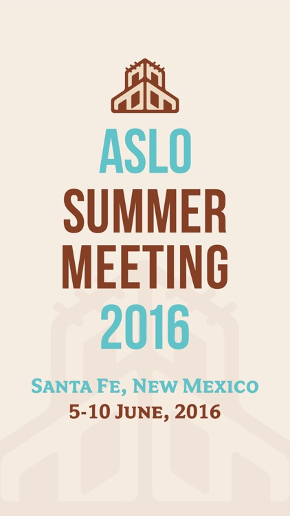 ASLO 2016 Summer Meeting