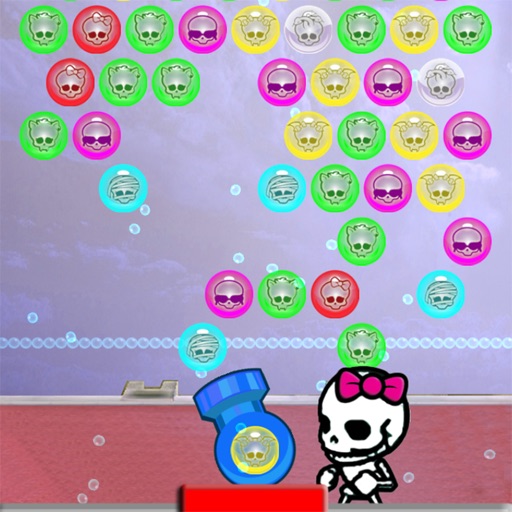 Monster Bubble Shooter For Kids Free Icon