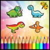 Coloring Book Dinosaur Cute For Kid Learn To Draw