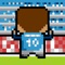 Fast paced retro style soccer game