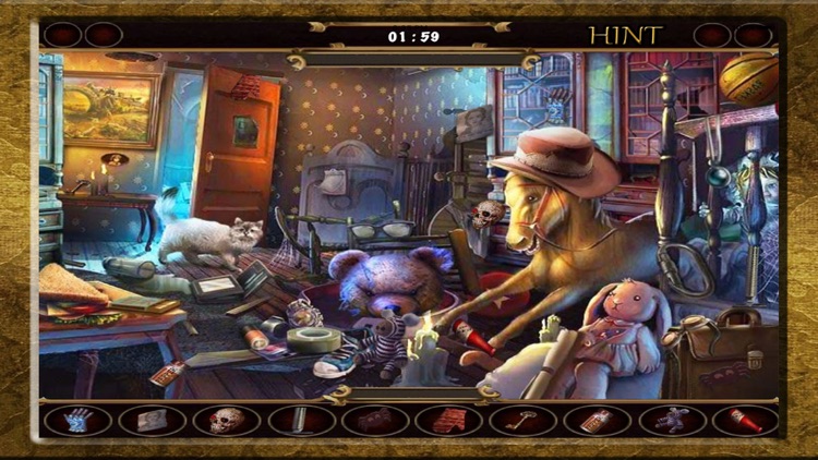 The Golden Mask Hidden Object