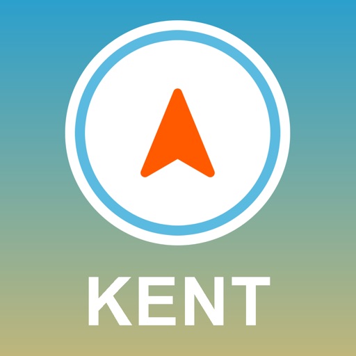 Kent, UK GPS - Offline Car Navigation icon