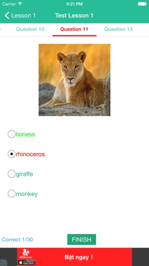 Learn English By Picture and Sound - Topic : Animals(圖4)-速報App