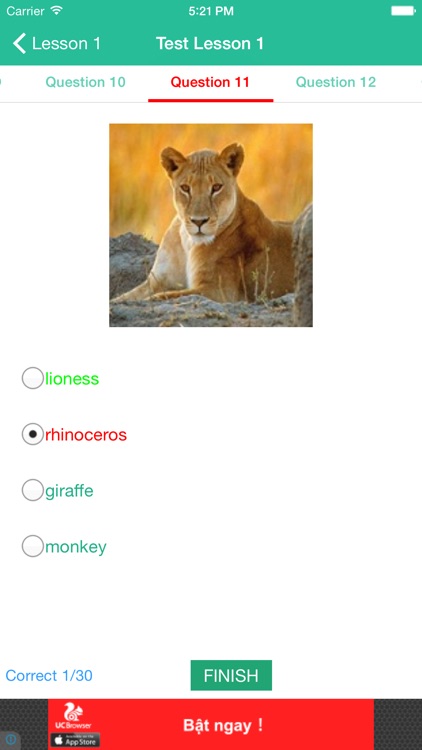 Learn English By Picture and Sound - Topic : Animals screenshot-3