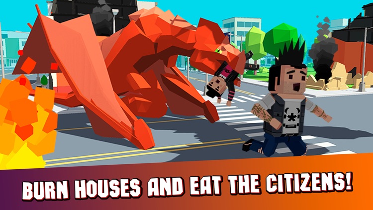 Pixel Dragon City Rampage 3D Full