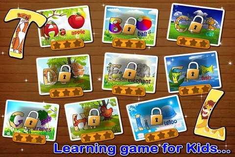 ABC Kids Jigsaw Puzzle - Kids Games screenshot 2