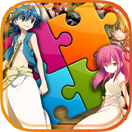 Jigsaw Manga and Anime Hd - “ The Japanese Magic Puzzle of Aladdin For Magi Edition ” icon