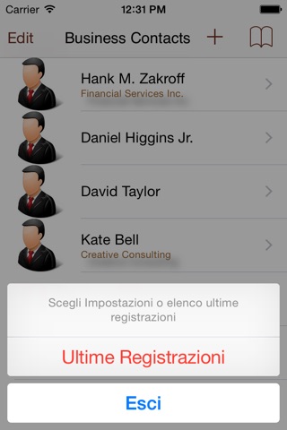 Contatti e Clienti di Lavoro screenshot 2