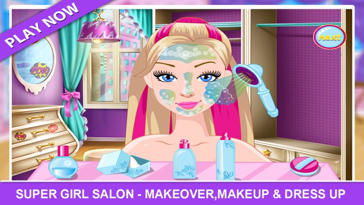 Super Girl Salon - Makeover,Makeup & Dress Up