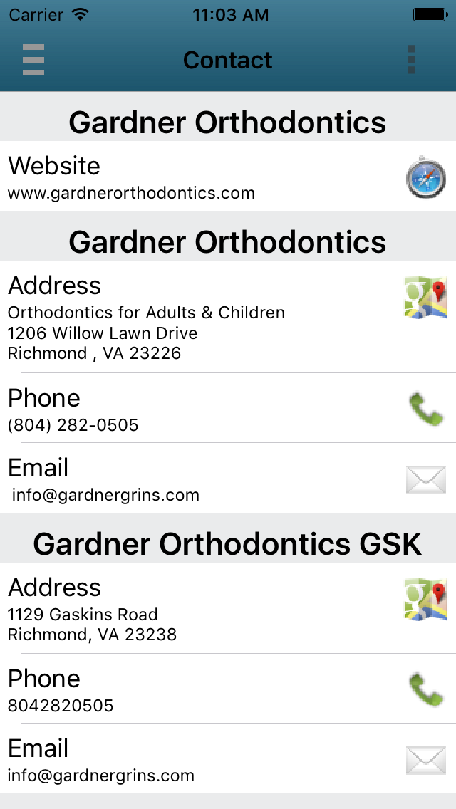 How to cancel & delete Gardner Orthodontics from iphone & ipad 2