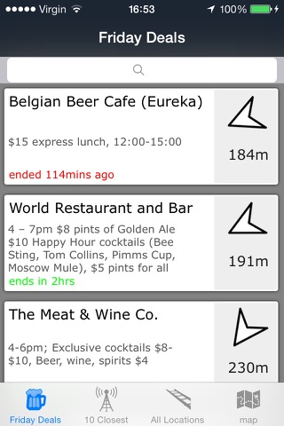 Melbourne Happy Hours screenshot 4